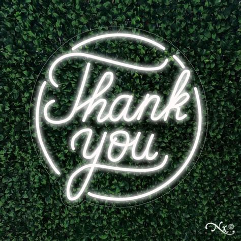 Thank You Neon Sign Flex Light Sign Led Neon Custom Party Home - Etsy