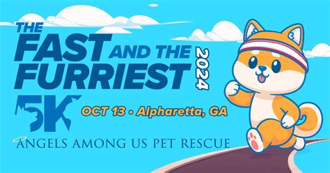 The Fast and the Furriest 5K, Webb Bridge Park, Alpharetta, 13 October ...