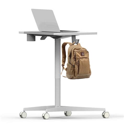 Buy H-BEI Lecterns Rolling Laptop Cart Mobile Laptop Desk with Wheels ...