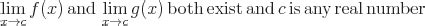 Calculus Derivatives, Rules, and Limits
