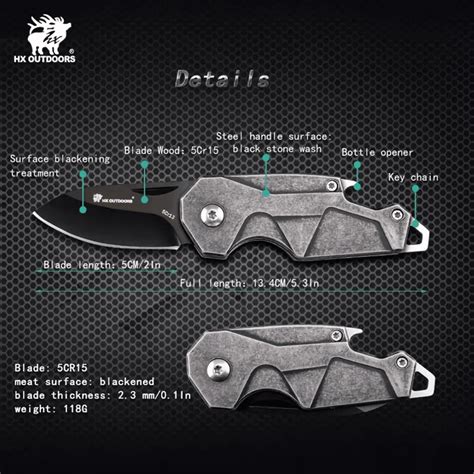 Outdoor Folding Knife, Self-defense Knife, Compact Utility Knife ...