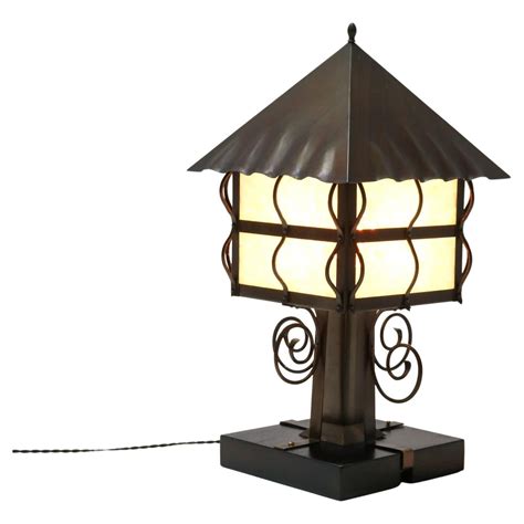 Stunning and Top Quality Hand Forged Wrought Iron Arts and Crafts Table ...