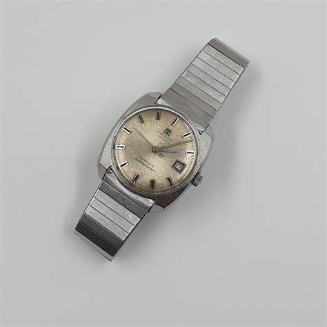 70s Tissot Watch Mens Vintage Automatic Watch Mechanical - Etsy UK