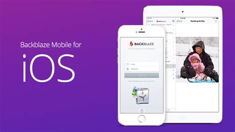 Image result for Backblaze Mobile-App