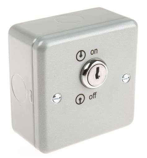 K5252 ALM MK Electric | MK Electric Metalclad Plus Grey 1 Gang Key ...