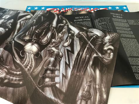 H.R. Giger's Necronomicon 2 (THREE ITEMS - Art Book German Edition, Text Booklet English Edition ...