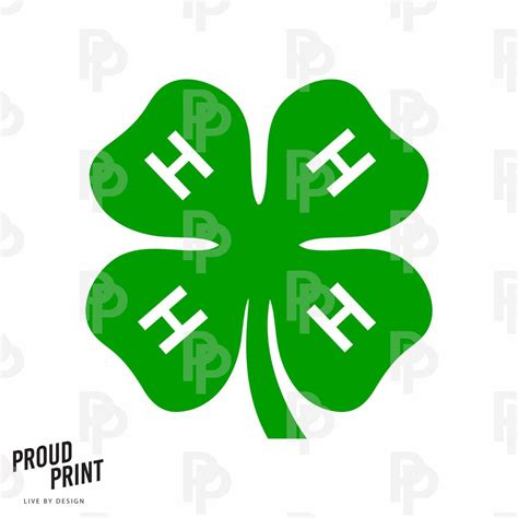 4H Clover Svg. 4-H Clover Svg. Leaf Clover Svg. Green Four Clover Svg. 4-H Clover Clipart. 4H ...