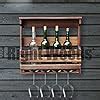 Right woods Jorden Wooden Wall Hanging Design Bar | Bar Cabinets for ...