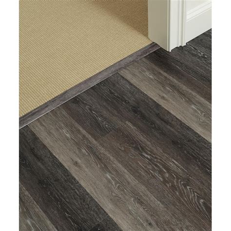 STAINMASTER Washed Oak Umber 2-in x 94-in Vinyl Floor Floor Transition ...