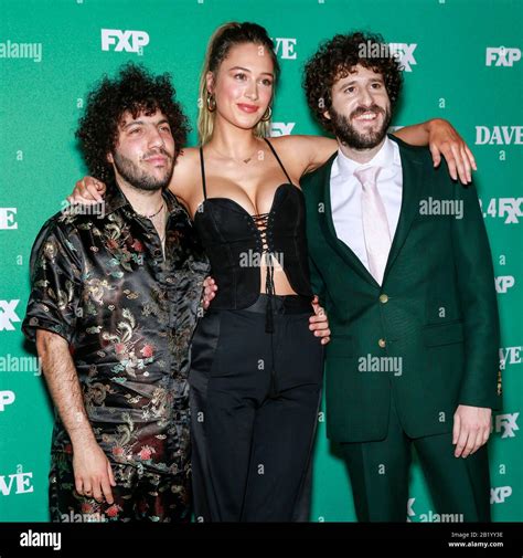 Los Angeles, CA - Feb 27, 2020: Benny Blanco, Elsie Hewitt and Dave ...