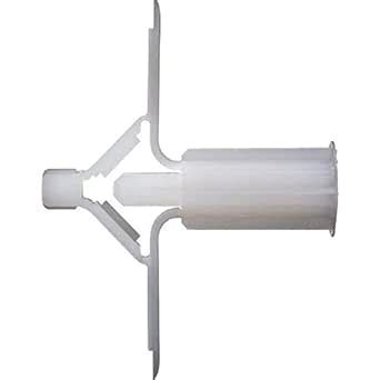 TRIPTI Butterfly Toggle Drywall anchor Nylon Plug White,10X32 mm 100 ...