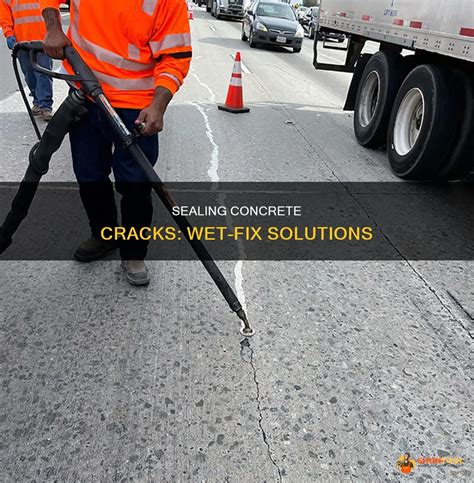 Sealing Concrete Cracks: Wet-Fix Solutions | ShunTool