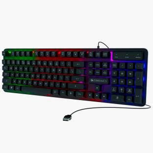 ZEBRONICS TRANSFORMER-K1 Wired USB Standard Gaming Keyboard Compatible ...