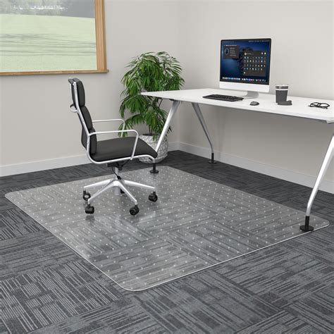 Extra Large Office Chair Mat for Carpet, 48" x 60" Clear Desk Chair Mat ...