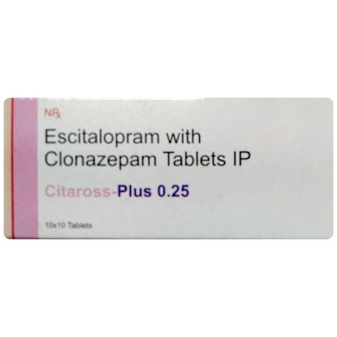 Citaross-Plus 0.25 Tablet 10's | Uses, Side Effects, Price | Apollo ...