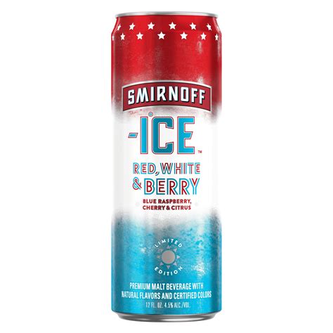Smirnoff Ice Red White and Berry, 12 Fl Oz, 12 Pack, 4,5% ABV – SUPER USA