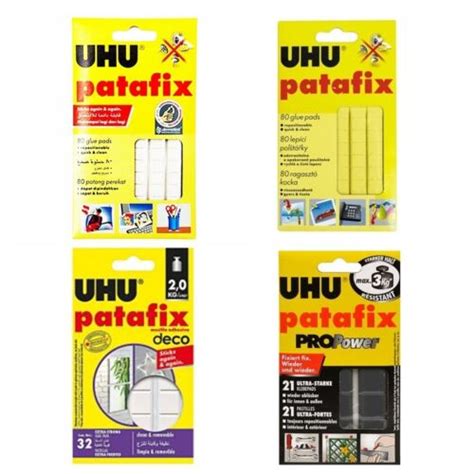 UHU Patafix Propower Adhesive Glue Putty Pads India | Ubuy