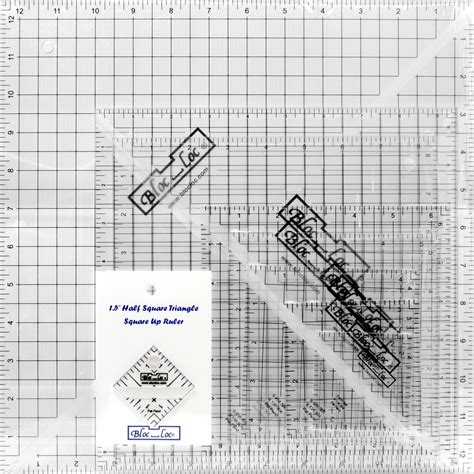Image result for Half Square Triangle Ruler