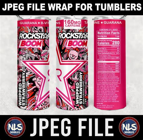 rockstar boom-whipped strawberry-energy drink- label-jpeg DIGITAL ...