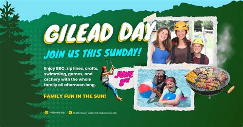 Gilead Day, Mt. Gilead Bible Camp, Camp Meeker, 8 June 2025 | AllEvents
