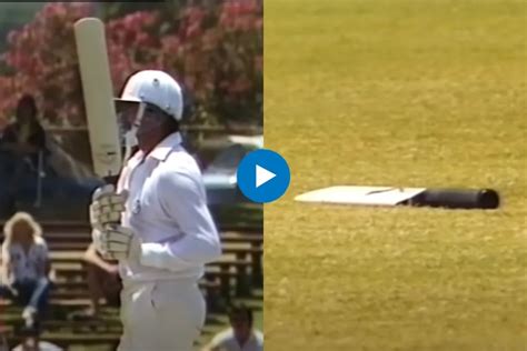 Cricket Viral Video: Batting with an aluminum bat ? The historic ...