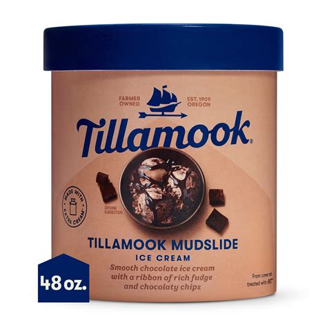 Tillamook Mudslide Ice Cream, 48 oz - Walmart.com