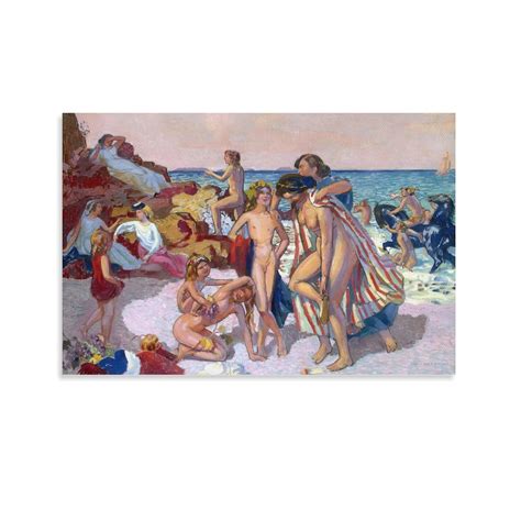 French Symbolist Painters Maurice Denis Bacchus And Ariadne Poster ...