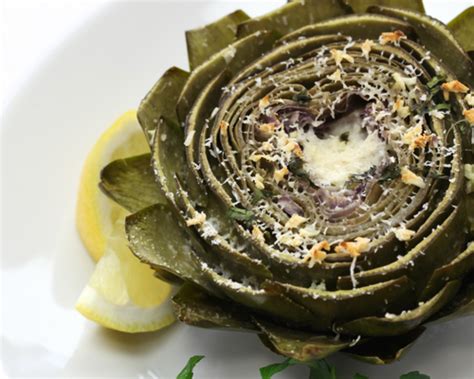 Receta de Flor de alcachofa a baja temperatura con aceite de Ibéricos ...