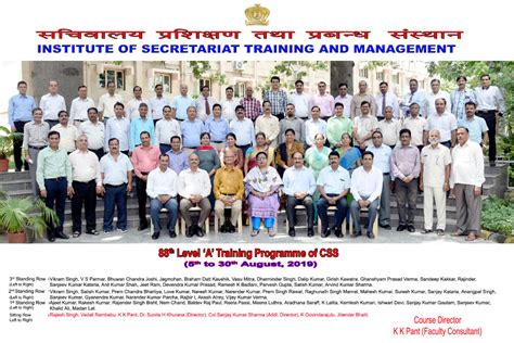 Course Photos- Course Photos(2019-20) Institute of Secretariat Training ...
