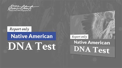 Native American Report Only - DNA Consultants