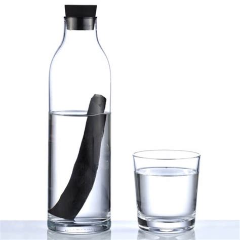 BAMBOO CHARCOAL WATER FILTER | ALTERNATIVE TO PLASTIC BOTTLES | ECOHOY
