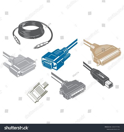 Image result for Computer Cable Types