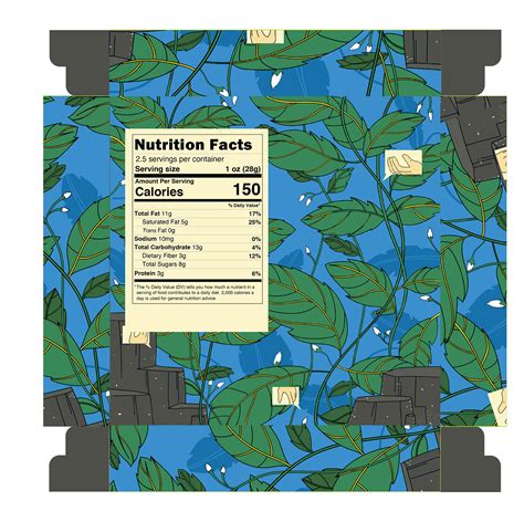 Chocolate packaging box illustration | Behance