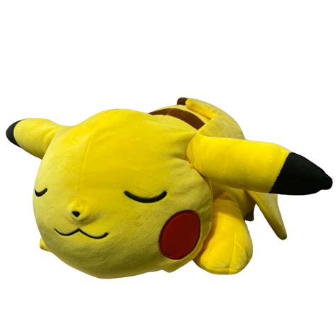 Big Sleeping Pikachu Plush Toy