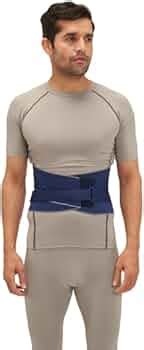 MGRM Lumbo Sacral Back Support Belt | Heavy Fabric Back Panel with 4 ...