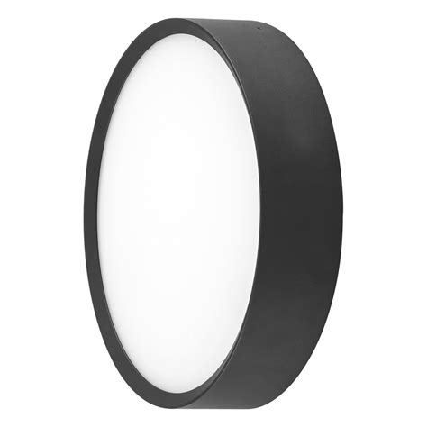 EVN LED Leuchte anthrazit rund 252x59mm 18W 3000 bis 5700K 1800lm >80 ...