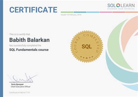 Image result for Sololearn SQL Intermediate Answers