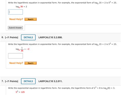 Image result for Logarithm Written Exponential Form