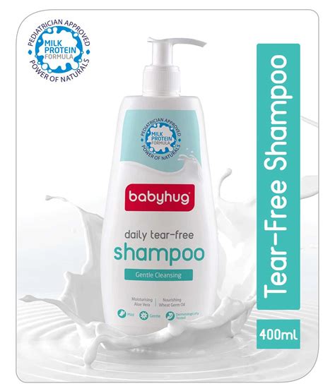 Buy BABYHUG DAILY TEAR FREE SHAMPOO - 400 ML Online & Get Upto 60% OFF ...