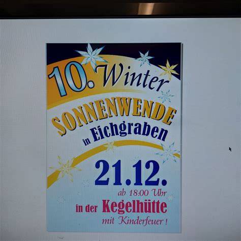 10. Wintersonnenwende Eichgraben, Lückendorfer Straße 26B, 02763 Zittau ...