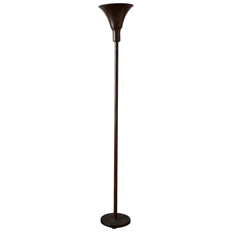 Swedish, Tall Uplight / Floor Lamp, Bronze, Sweden, 1940s For Sale at ...