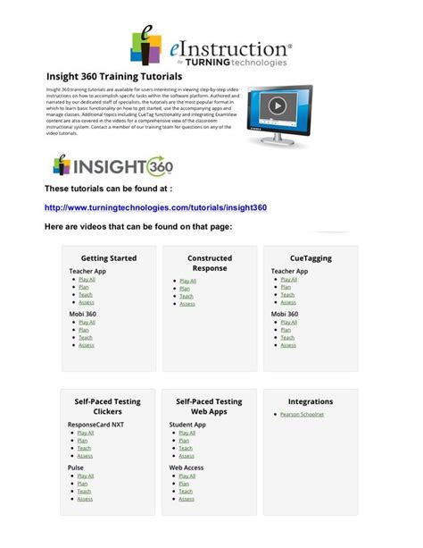 Image result for Instructor Insight Tutorial