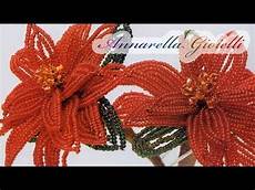fiori fatti con perline tutorial stella di natale con perline parte 1 2 fiori fatti con perline tutorial stella di natale con perline parte 1 2