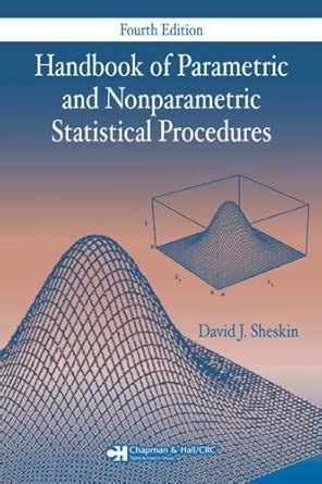 Buy Handbook of Parametric and Nonparametric Statistical Procedures ...