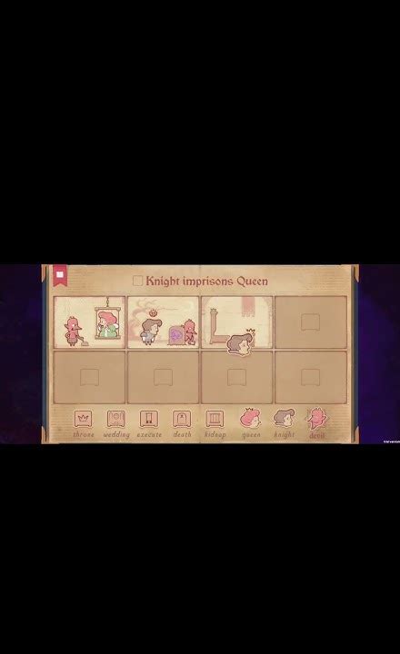 Devil levels: Knight imprisons queen #storyteller #gameplay - YouTube
