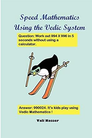 Buy Speed Mathematics Using the Vedic System Book Online at Low Prices ...