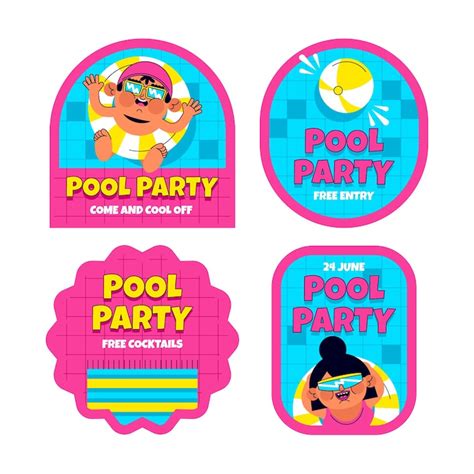 Pool sticker Vectors - Download Free High-Quality Vectors from Freepik ...