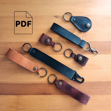 Image result for Leather Key Chain Pattern