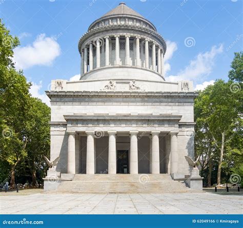 The General Grant National Memorial in New York Stock Photo - Image of ...