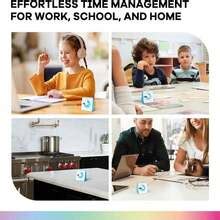 TWENTY5 SEVEN Countdown Timer 3 Inch, 60 Minute Countdown Timer For ...